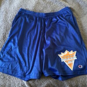 Champion Paradise Lost Blue Athletic Shorts